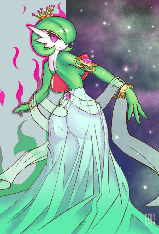 Gardevoir Crown (4x6)