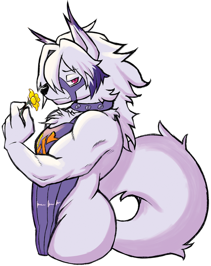 Von Lycaon Flower (Sticker/Keychain)